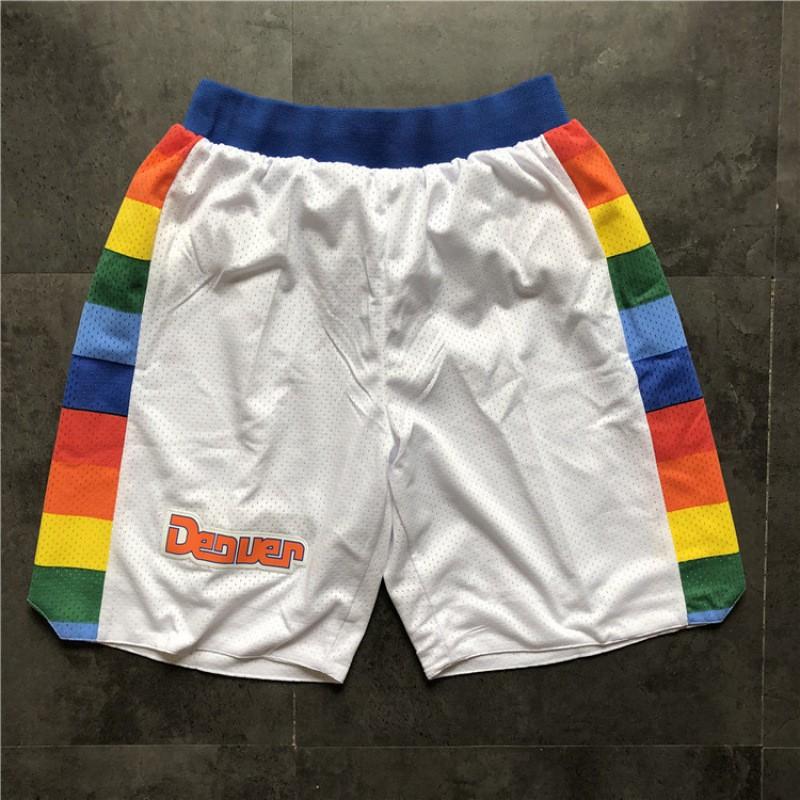 Men Women Basketball Shorts Cotton Blend Sportswear NBA Teams Knicks Spurs Hornets Nets Clippers Grizzlies Lakers