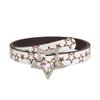 Waist Belt Butterfly Buckle Embossed Chain Costume Belt for Wrap Dress Waist Belt for Suit Skirt Jeans Jewelry