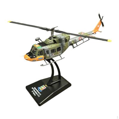 1:100 Diecast Hubschrauber Modell Kampfjet Schreibtischdekoration Geschenk Flugzeug Spielzeug mit Ständer für TV