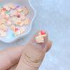 50Pcs New Cute 8*11mm Mini Little Bixin Gesture Series Resin Flatback Ornament Jewelry Making Manicure Decoration Accessories