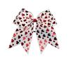 Cross-Border Valentine's Heart Bow Hair Clip & Elastic Hair Tie