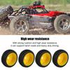 4pcs RC Front Rear Tires and Wheels with 17mm Hex for 1Celsius8 RC Off Road Car Upgrade Parts