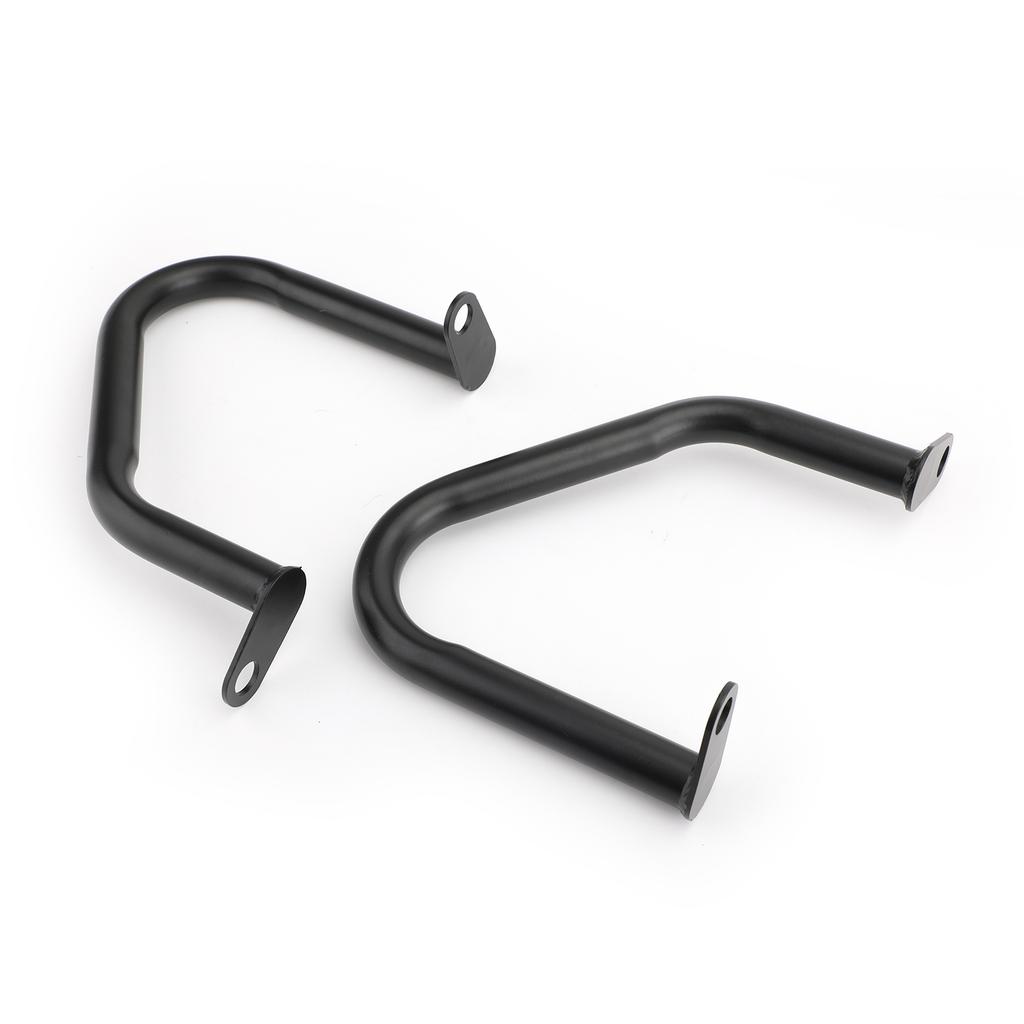 Engine Guard Chrome Crash Bar Black Fit For Bonneville T100 T120 Bobber 2016-2024