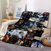 1pc Now You See Me Flannel Throw Blanket - HD Printed Lightweight Soft Warm All-Season Blanket for Sofa, Bed, Travel, Camping 084