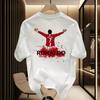 Ronaldo CR7 Football Legend Graphic T Shirt Men Casual Short Sleeve Streetwear Fashion Oversized Fans Tops Tees