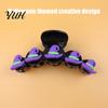 Wizard Hat Hair Clips Halloween Claw Clip for Women Girls, Cute Witch Hat/Pumpkin/Ghost Plastic Clips, Non-Slip Decorative Headwear Party Daily