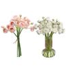 Ranunculus Faux Flower Set 24 Pcs Artificial Silk-Like Blooms for Vase Arrangements Home Decor Wedding Centerpieces and Styling