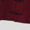 INCERUN Summer Men Lapel Neck Short Sleeve Vintage Knot Casual Shirts Tops