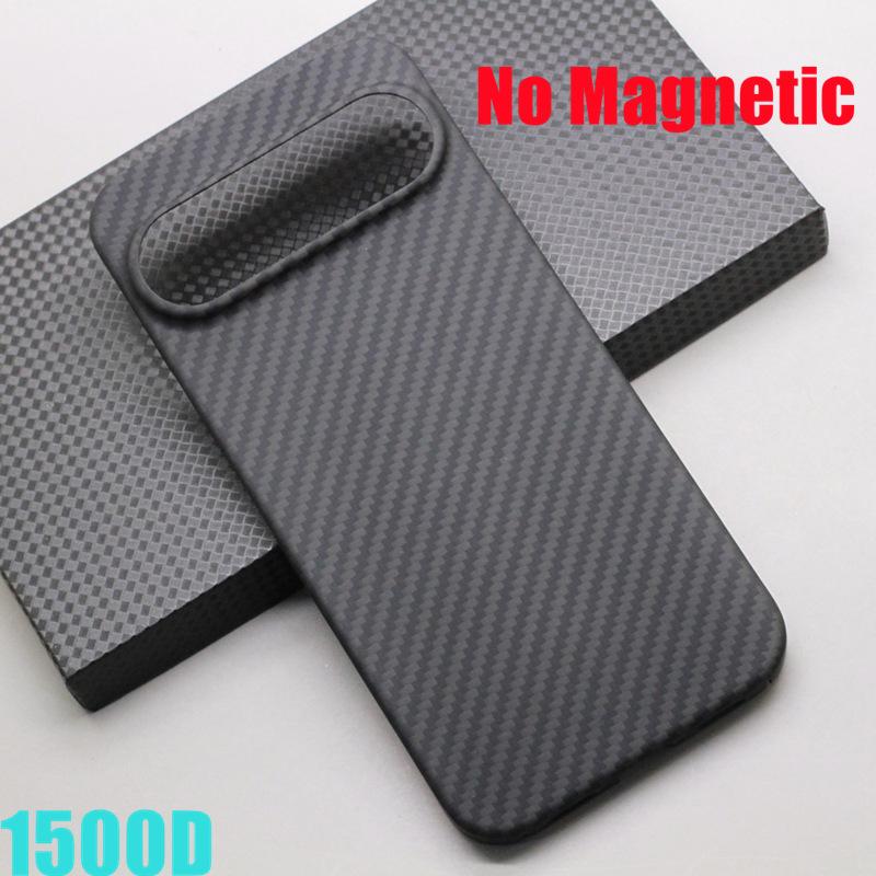 Originální ochranný kryt z Kevlaru a uhlíkových vláken Pro Google Pixel 10/9 10/9Pro Pro XL Ultratenký kryt z aramidových vláken s magnetickým nabíjením