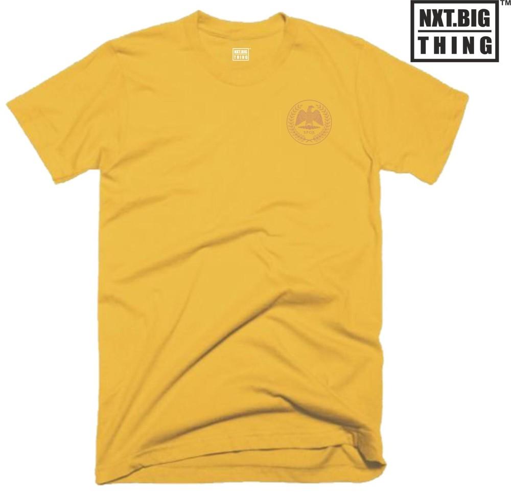 Spqr Rounisex Empire T Shirt Pocket Casualwear Eagle Gladiator Warrior Birthday Top M