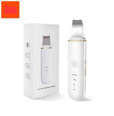 Ultrasonic Skin Scrubber Vibration Face Spatula Blackhead Remover Shovel Clean Cavitation Peeling Facial Lifting