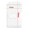 Office School Badge Protector Cover Multi-use Name Card Card Sleeve ID Card Pouch Work Card Holders