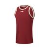 Li Ning Basketball Series Soft Skin Training Jersey Men tops Zhejiang-Red AATW005-8