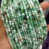 4x4mm Natural Stone Faceted Square Beads: Amethyst, Tourmaline, Garnet Jewelry Accessories