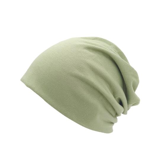 Шляпа без полей Легкая Дышащая Мягкая Теплая Ветрозащитная Эластичная Однотонная Нахлобучка Школа Работа Походы Повседневная одежда M