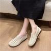 Fashion 2024 Hot Sale Ladies Shoes Basic Women's Flats Fashion Shallow Casual Flat Shoes High Quality Round Toe Light Flat Shoes Zapatos