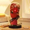 Valentine's Day Gift Eternal Flower Glass Cover Soap Rose Premium Ornament Qixi Festival Creative Gift