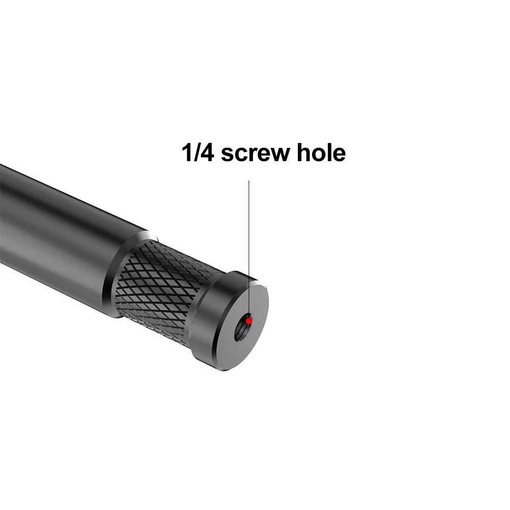 Aluminum Alloy Extension Rod For GoPro Hero 12 11 10 9 8 7 6 5 4 SJCAM AKASO Insta360 X2 X3 DJI Osmo Action Camera Accessories
