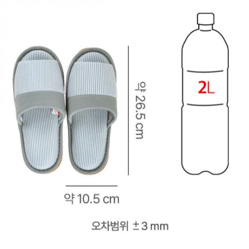 Daiso Stripe Color Cushion Living Room Shoes 240 260 Mm Mint