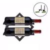 Wall Mounted Upside Down Wine Rack Bottle Goblet Glass Holder Storage Organizer