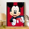 Disney Diamond Painting Kit  Mickey Mouse 5D DIY Home Decor & Craft Enthusiasts Gift, Beautifully Designed