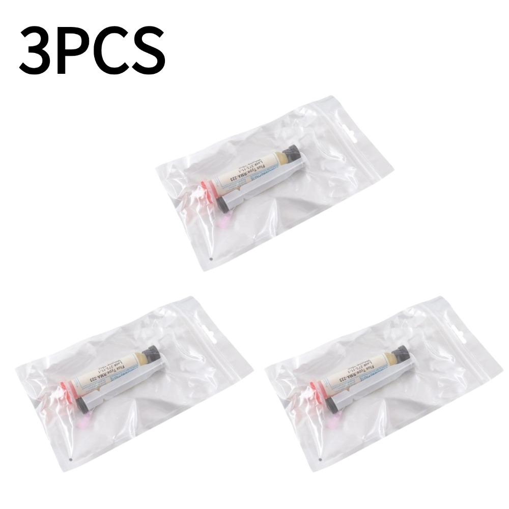 1/2/3/4/5/10 Stück Halogenfreier Lötflussmittel-Paste-Spritze Neutral No-Clean Schweißpaste Elektronisches Reinigungszubehör
