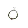 Gage Retro Green Bamboo Bracelet with Tiger Eye Beads - Trendy Niche Design