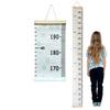 2M Height Child Growth Chart Wall Hanging Catoon Pattern Height Chart Growth Ruler Removable Height Measure Ruler