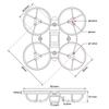 BETAFPV Air65 II 65mm 1S Brushless Whoop Frame Kit for RC Micro FPV Racing Drone