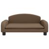 VidaXL Canapé pour enfants marron 70x45x30 cm tissu, mini canapé, mini canapé-chaise, mini canapé pour enfants, canapé de 3196360