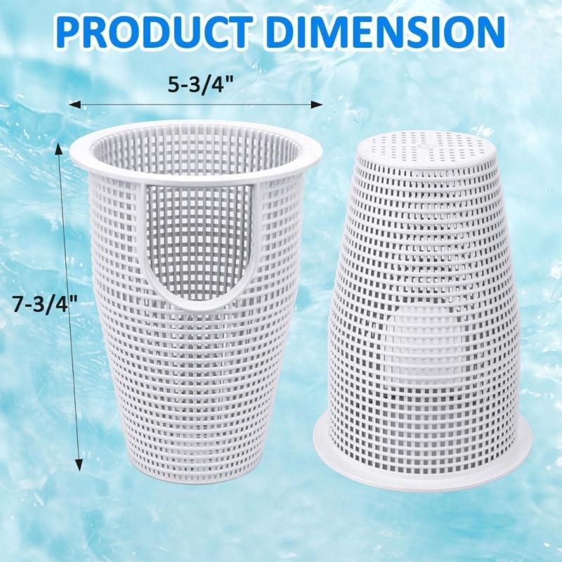 070387 Swimming Pool Skimmer Basket Strainer Pool Maintenance Equipment Debris Leaves Collector Pool Cleaning Tool