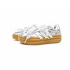 adidas VL Court Bold Silver Lurex Secret Slip Resistant Waterproof Abrasion Resistant Low Top Skateboard Shoes Women's IH3083(Team2480-)
