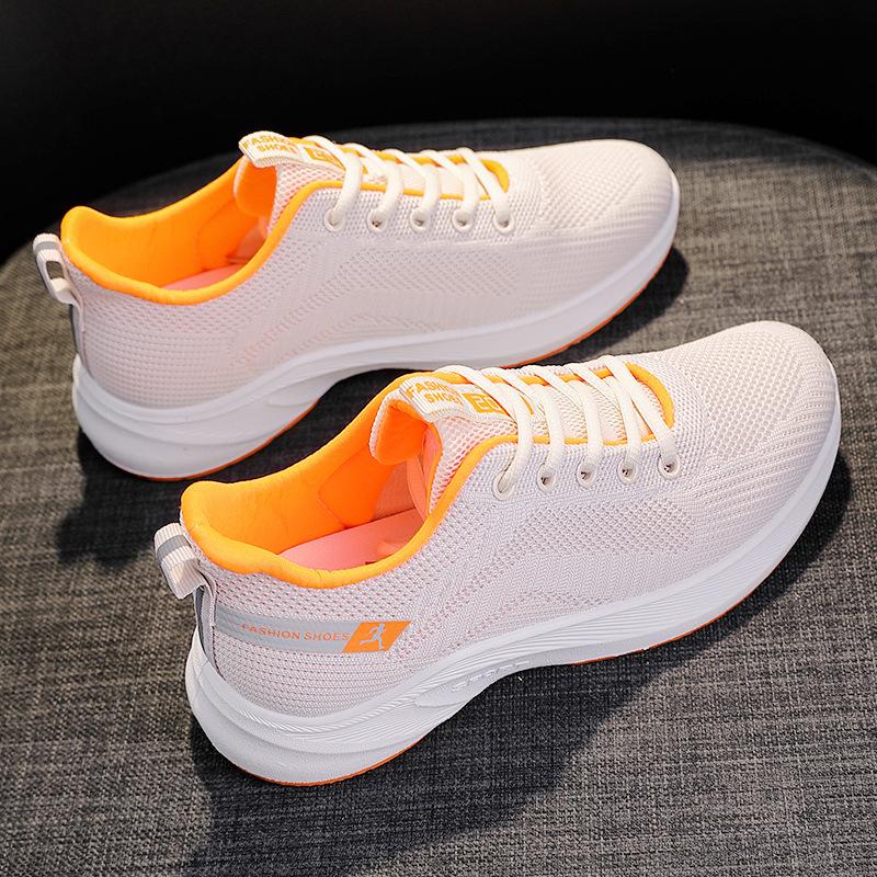 Spring new shoes soft-soled running shoes breathable sneakers mother shoes comfortable and lightweight 35