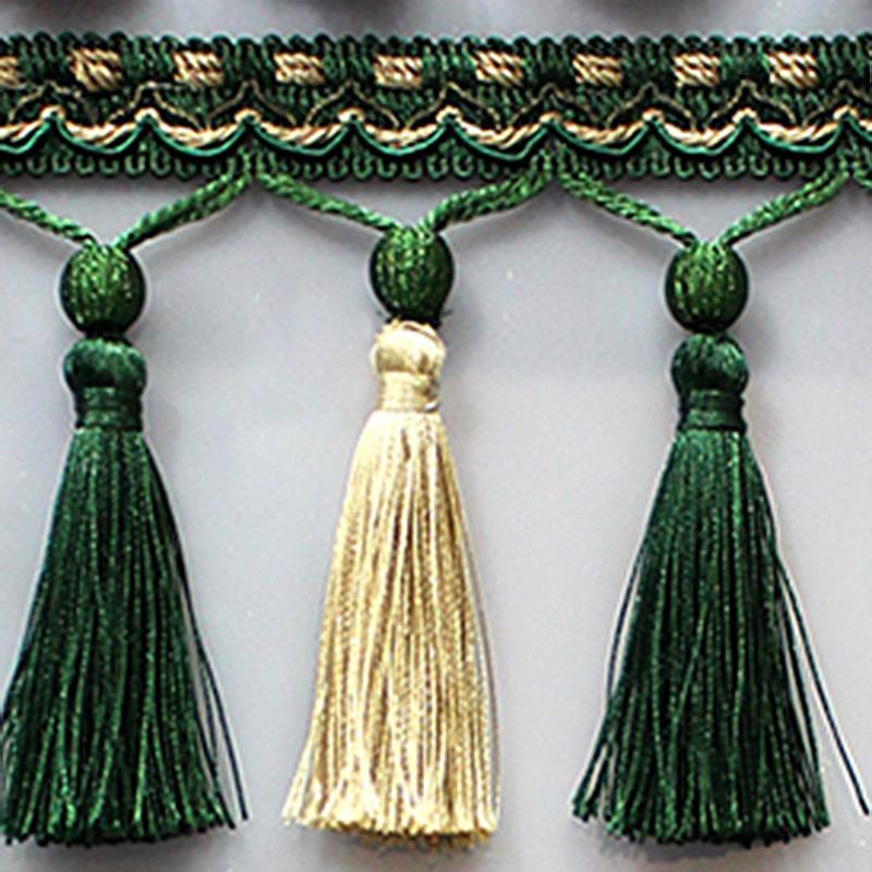 100cm Bordino con Nappe Bicolore Merletto da Cucito Bordure Pendente Frange Tende Cuscino Divano Tavolo Rivestimenti Decorazioni Accessori