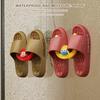 Wall-mounted Slippers Rack Punch-free Shoe Storage Rack Gifts Storage Slippers Rack