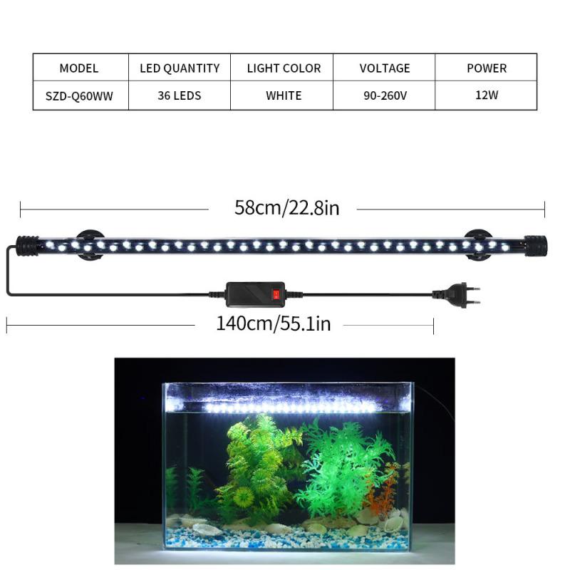 Fishbowl Diving Lights 3 Light Source High Brightness Waterproof Led Lamp Ornamental Lighting