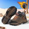 Children's Boots, Winter Plus Velvet Hiking Shoes, Comfortable Plush Lining, Warm, Comfortable, Suitable for Boys and Girls
