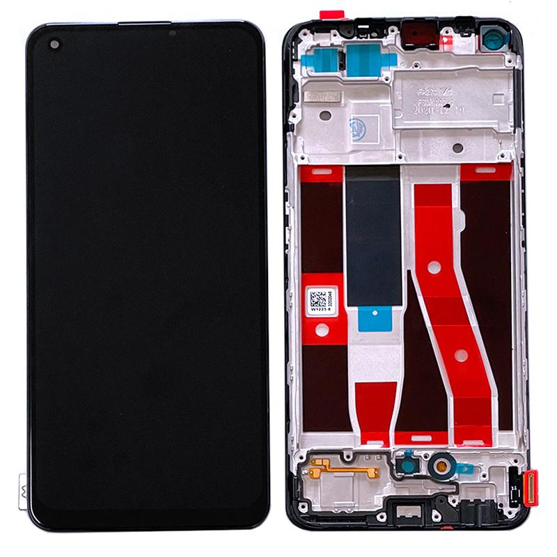 

For Oppo A94 4G/Reno5 Lite Grade S OEM Disassembly AMOLED Screen and Digitizer Assembly+Frame Replacement Part (Without Logo) A