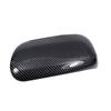 1 Pair Side Rearview Mirror Covers Trims Fit for Lexus IS300 Sedan Wagon 2001 2002 2003 2004 2005 Carbon Fiber Grain Plastic