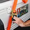 Ratchet Cargo Breaking Strength Easy to for and Transport x HFS(R) Straps, Tie-Down Straps, 4-Pack, 1.35t, Use, Multi-Purpose, Moving, Pulling,