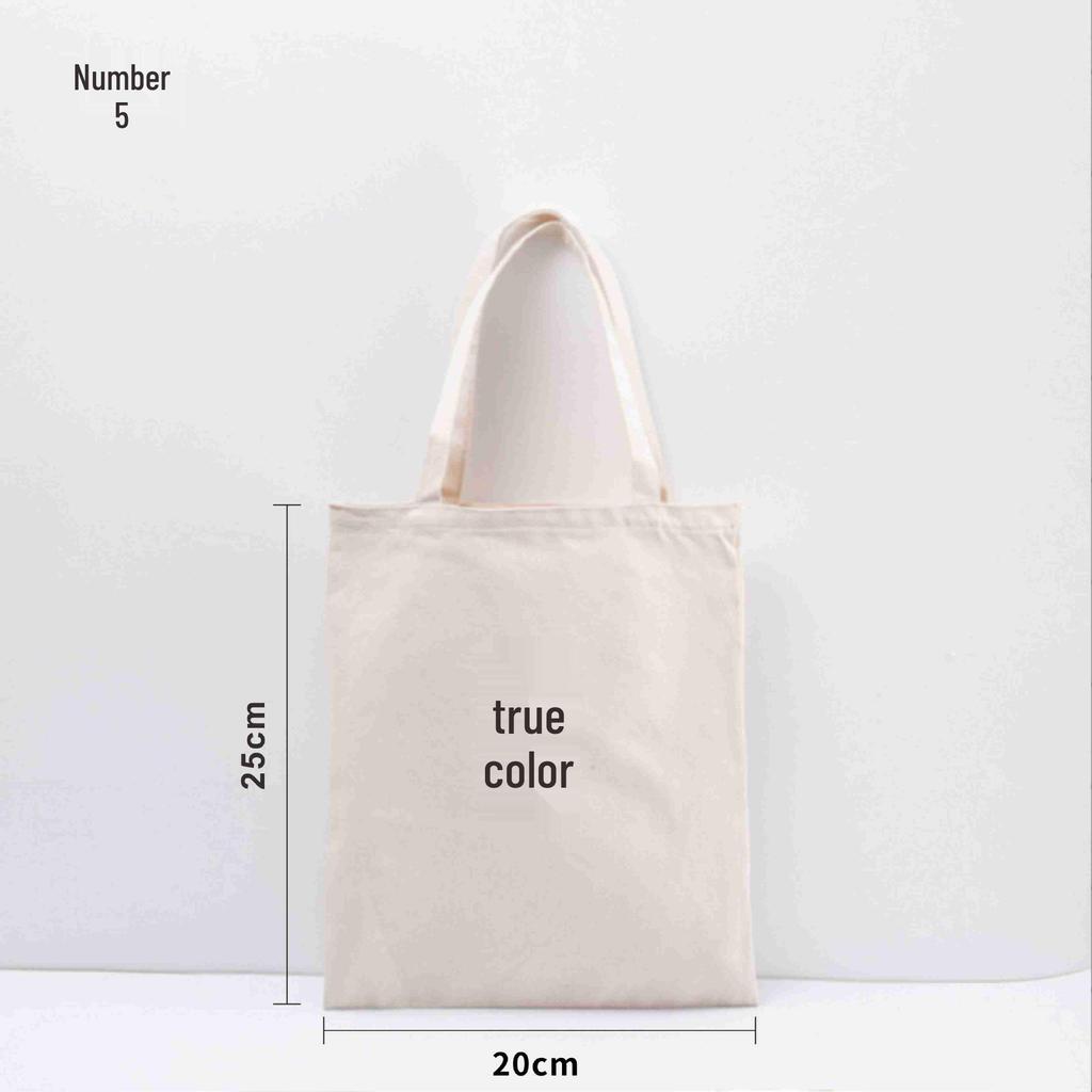 Custom Logo Handheld Gift Bag - Digital Print Polyester Cotton Canvas Bag