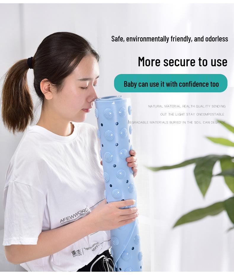 Sector Non-Slip Bathroom Shower Mat with Suction Cups