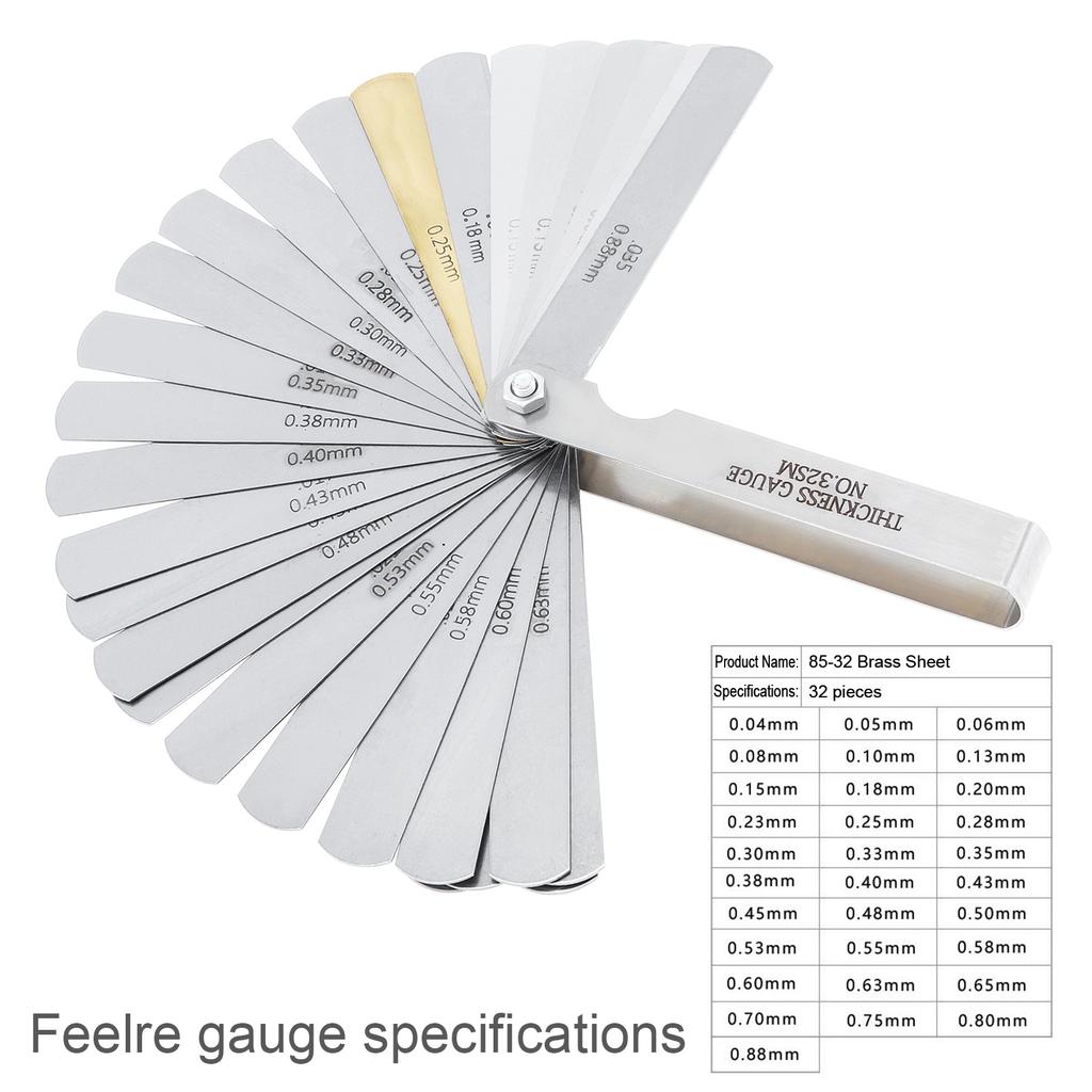 10mm Locking Nut Valve Adjustment Tool with Feeler Gauge Multifunctional