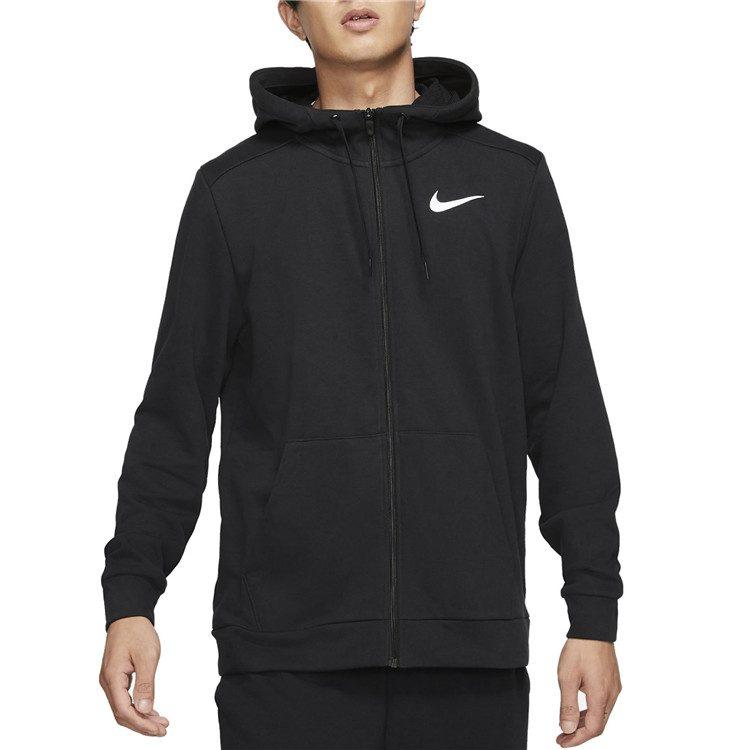 Nike Dri Fit Jackets Men's Black Hooded Moderate Other CZ6377-010