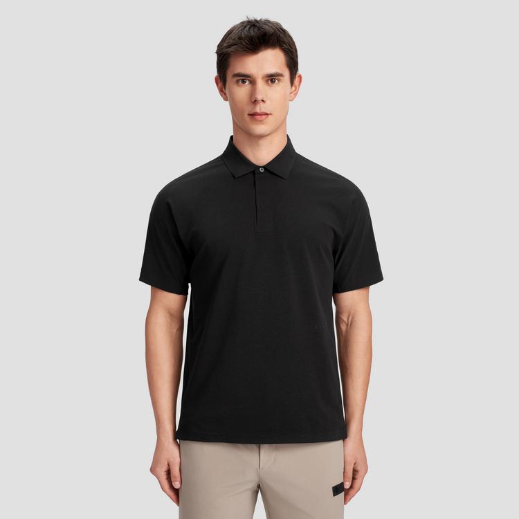 DESCENTE Dualis Polo Shirts Men's Polo Collar Moderate Straight Fit D4231DPS83