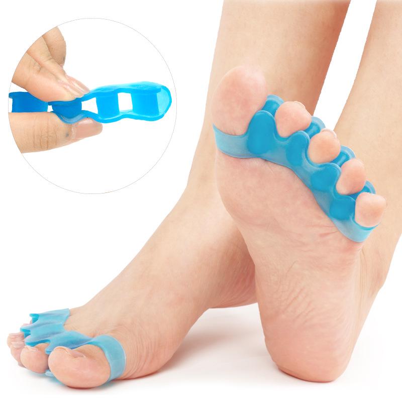 Five-Hole Toe Separator Corrector for Hallux Valgus & Overlapping Toes