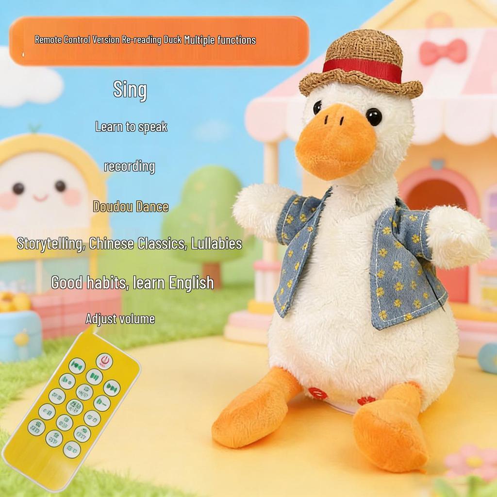 Talking Duck Toy: Interactive Birthday Gift for Girls