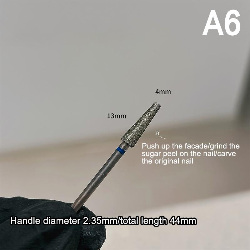 Nail Front Drill Bits Remove Cuticle Nail Polish Head Electric Polishing Machine Accessories Nail Tools