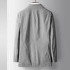Herren Trenchcoat Frühling und Herbst Revers Mittellanger Casual Trenchcoat Einfarbig Businessmantel für Männer mittleren Alters und junge Männer