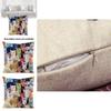 Rustic Cat Plush Pillow Cover With Silk Material For Living Room Decor And Home Comforts